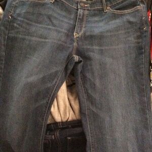 Eddie Bauer Women's Dark Blue Straight Jeans